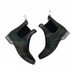 J Crew Chelsea Camo Rain Boots